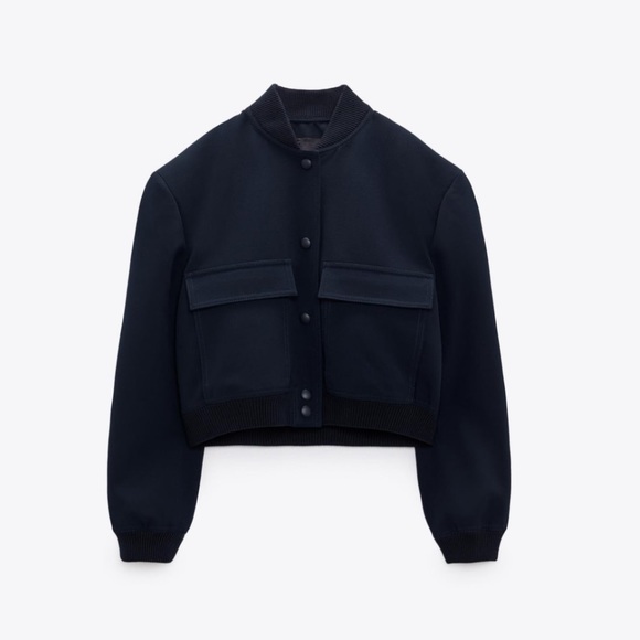 ZARA Maxi Pocket Bomber - Picture 9 of 10